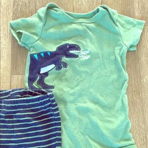 Carters onsie with footie pants